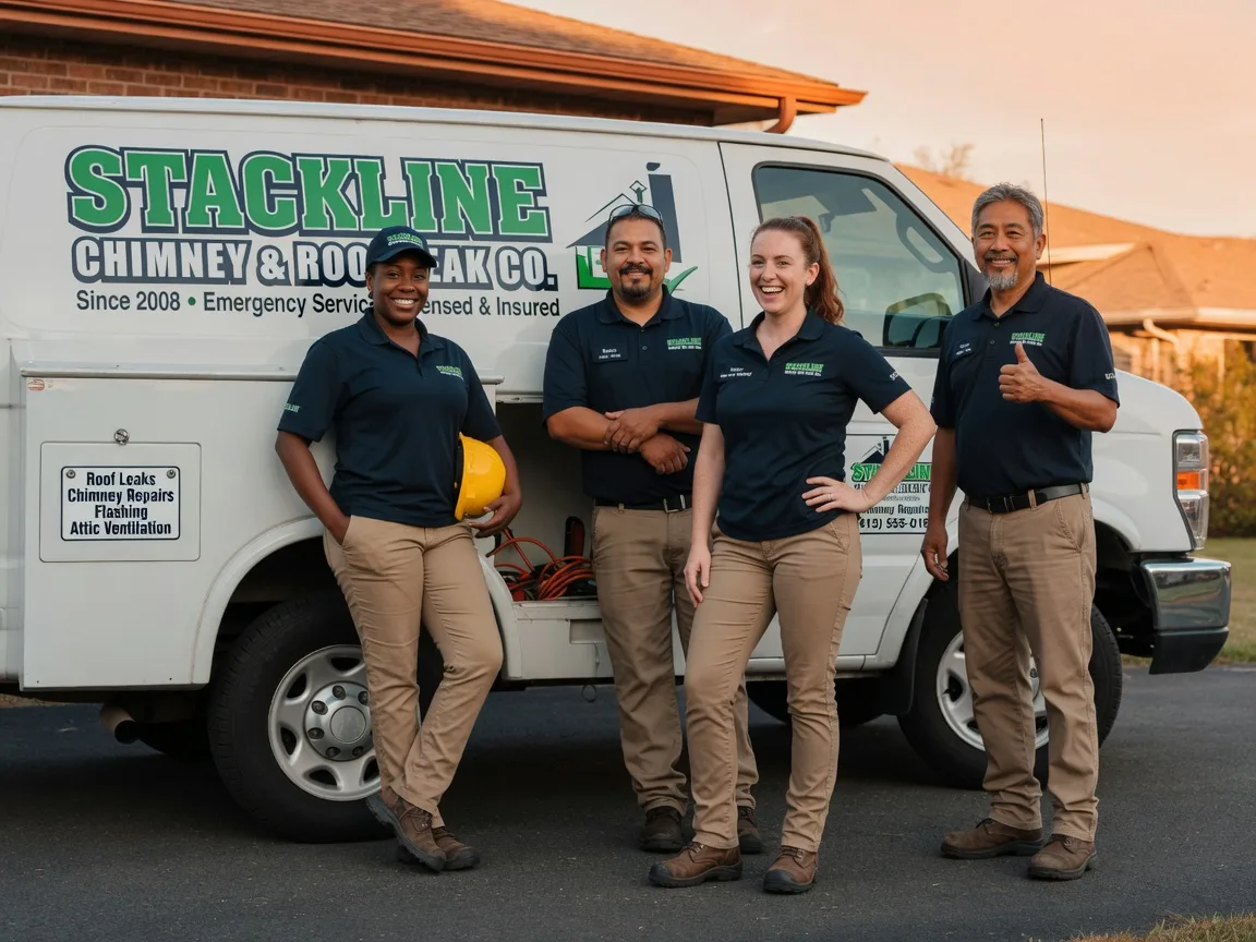 Chimney flashing repair company in Liberty Center, IA